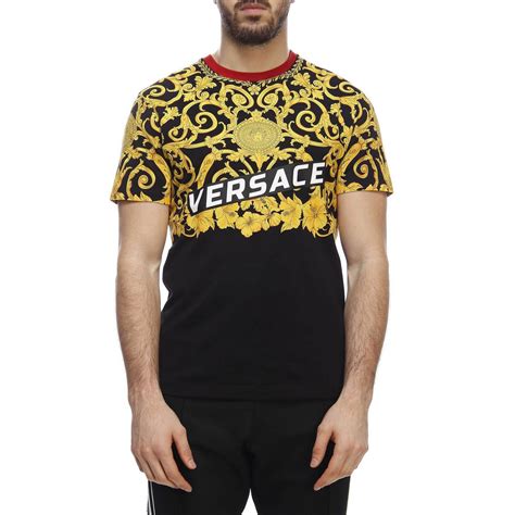 versace new red tshirt|versace t shirts for men.